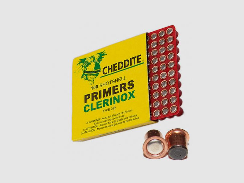 CHEDDITE Primers CX 1000 Box of 100