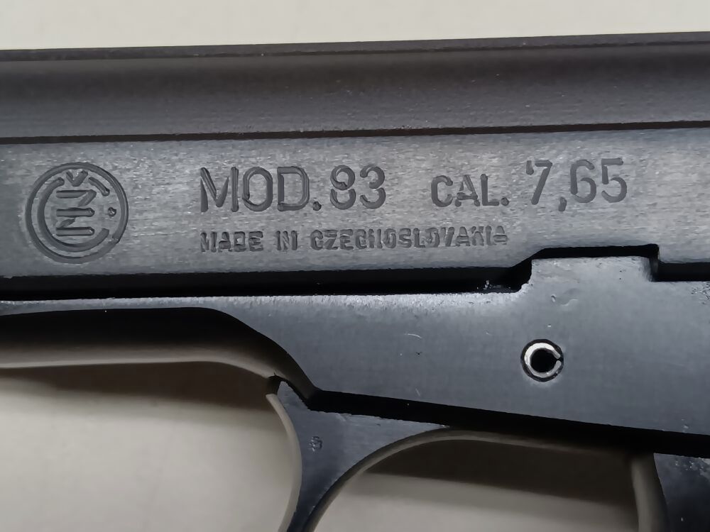 Ceska Zbrojovka - Czechoslovakia Mod. 83