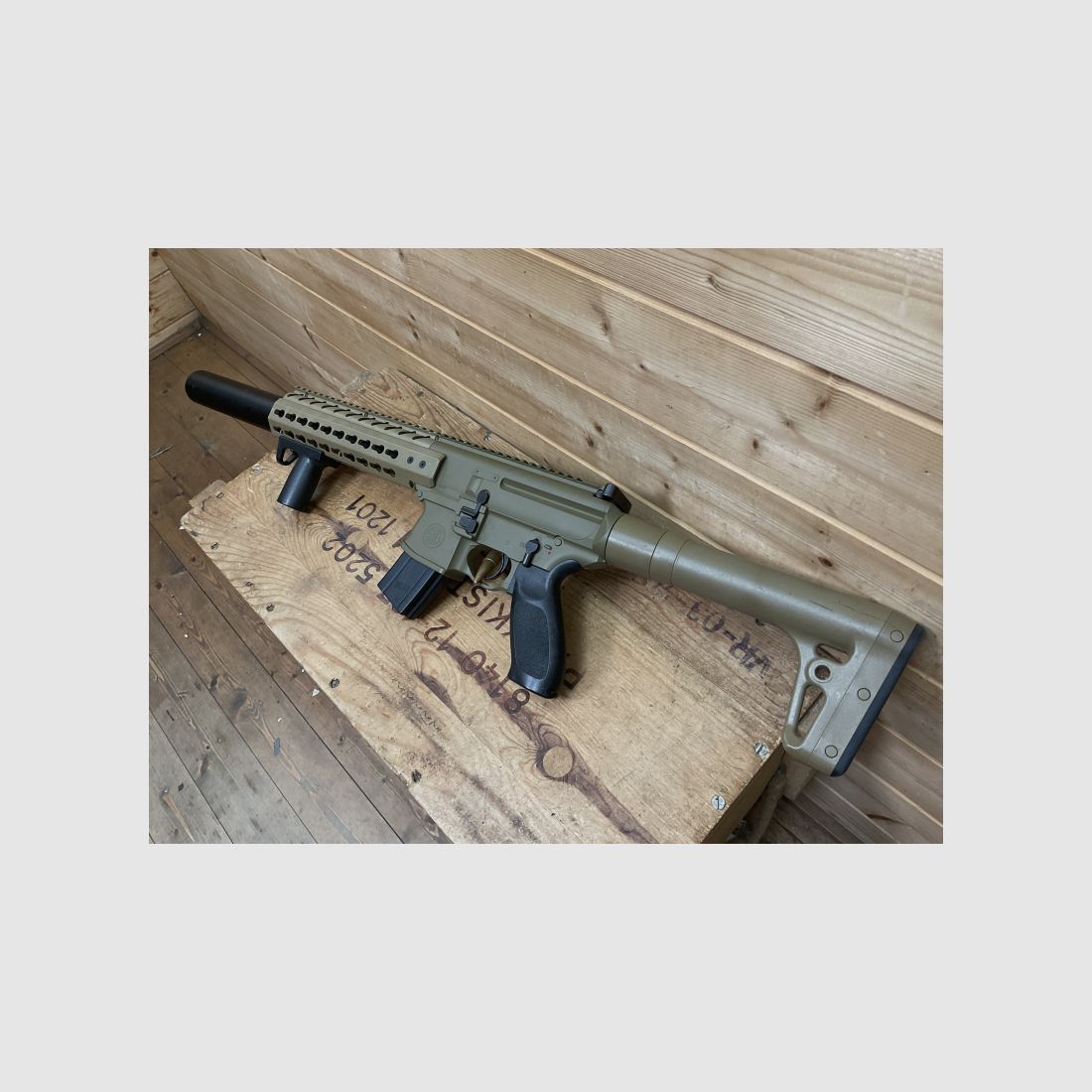 Sig Sauer MPX Dark Earth, CO2 Kal.4,5mm, Top Zustand!!!