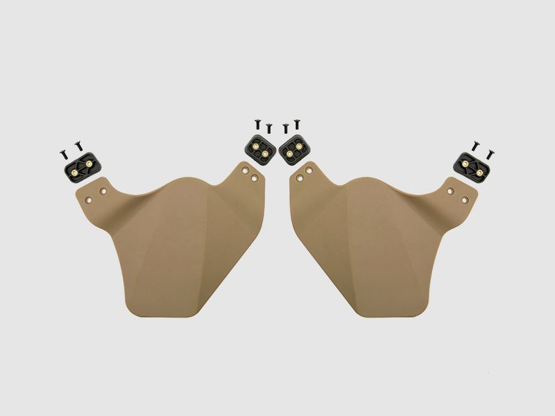 Protective side covers for helmets Set - Dark Earth [FMA]