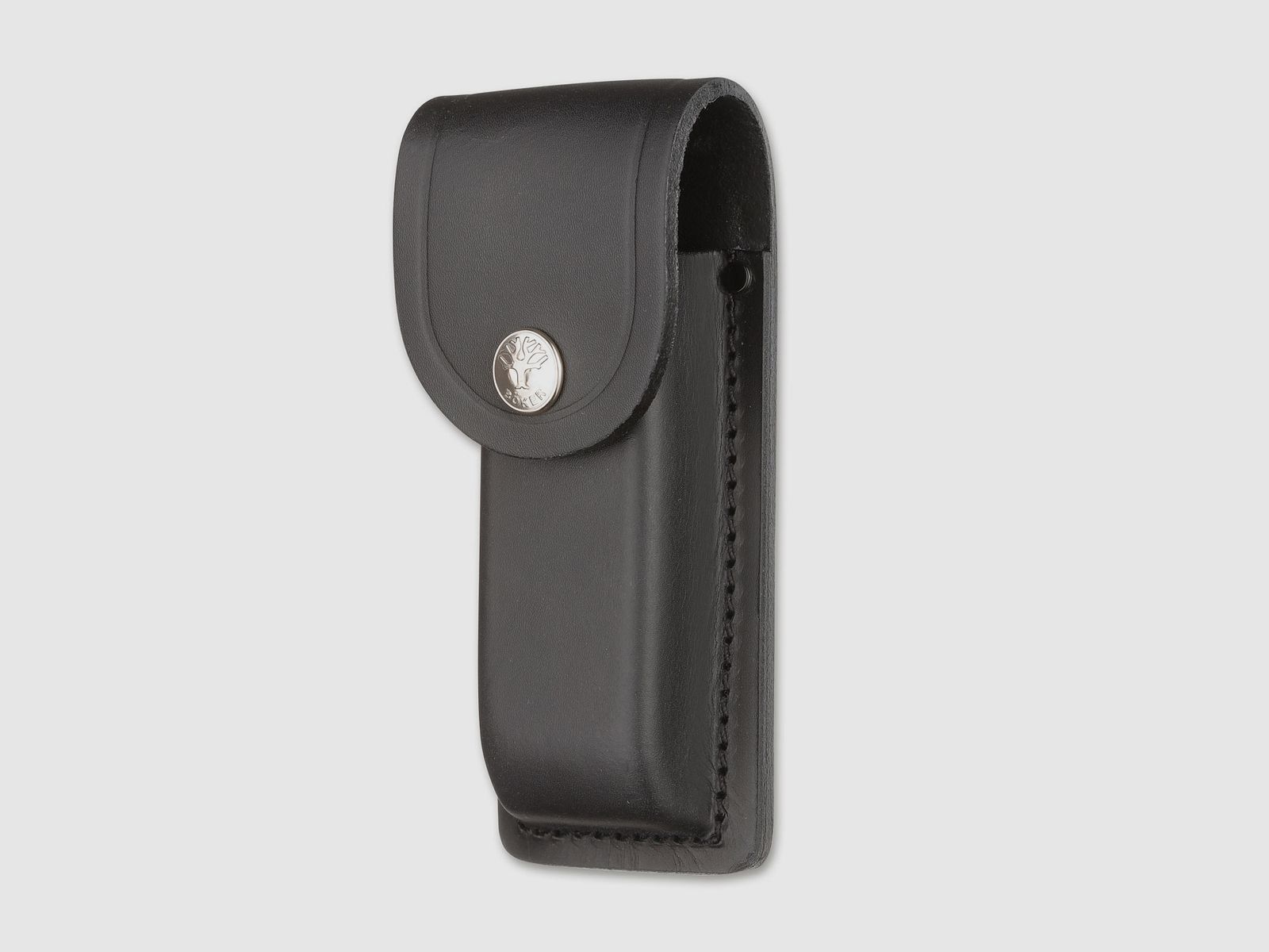 Groes LEDERETUI bis 12cm schwarz Messer-Etui / Grteltasche