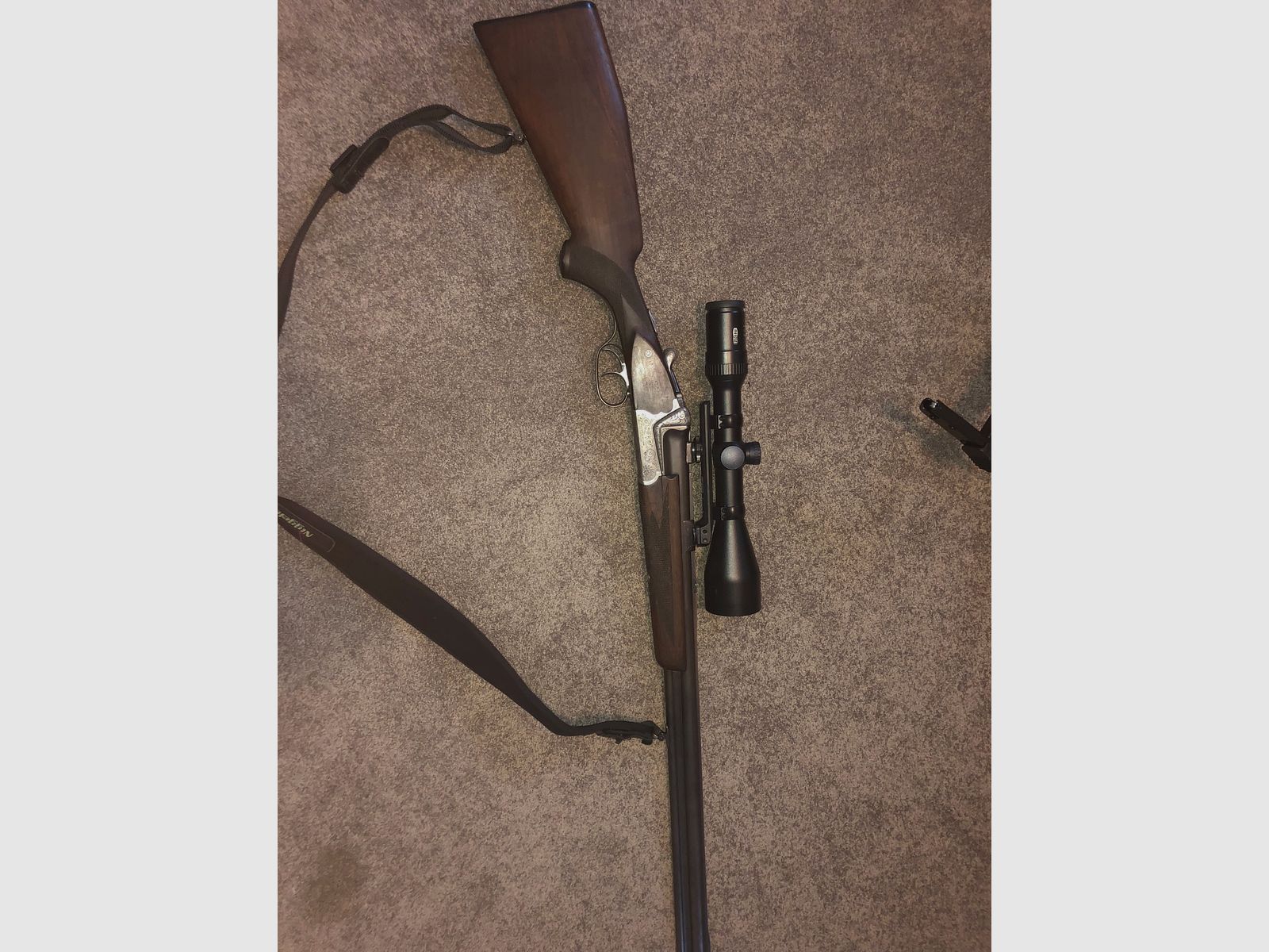 Bockbüchsflinte BBF Sauer 54 with Meopta R1r 3-12x56 RD