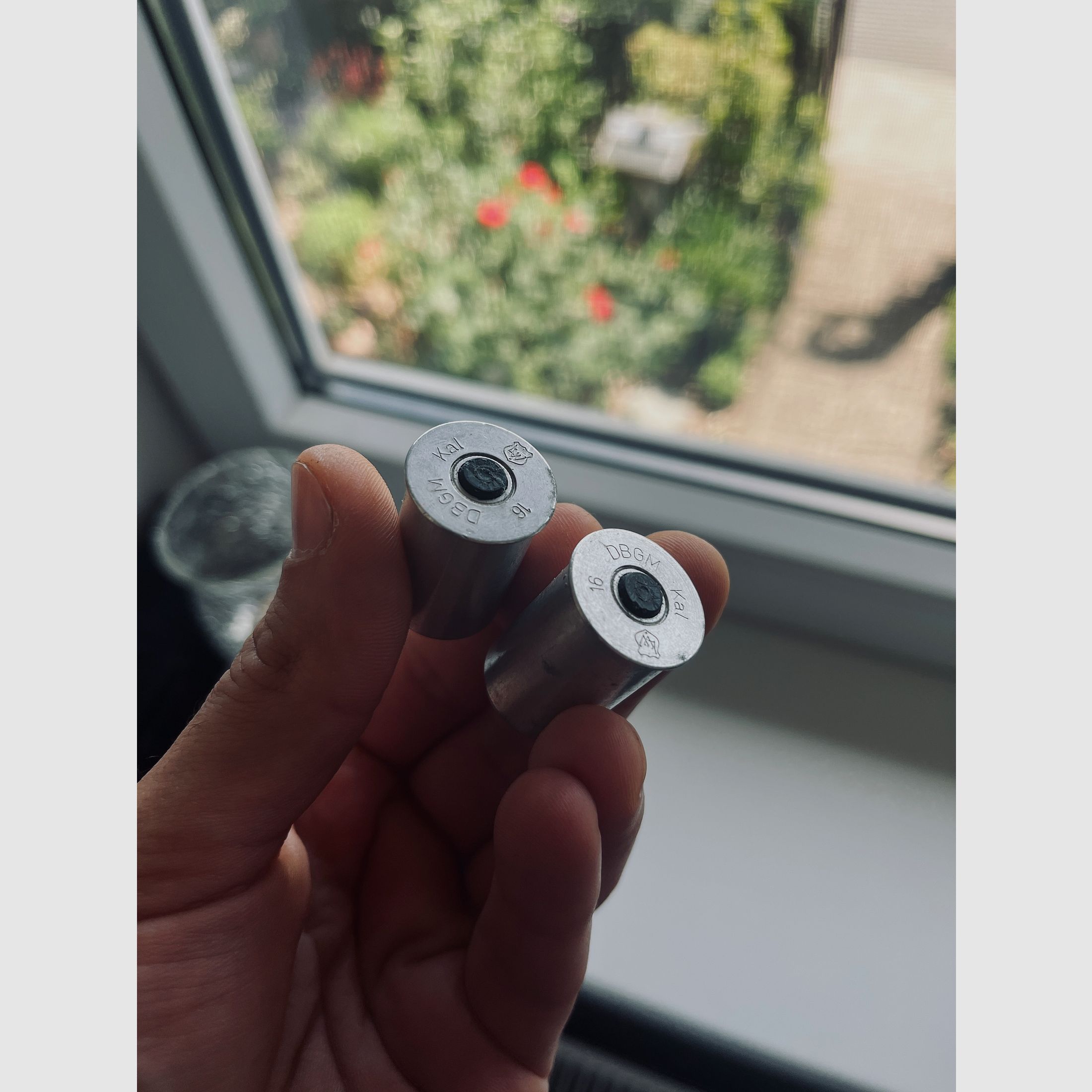 2 piezas DBGM cartucho de aluminio de amortiguación 16 balas escopeta 16/70