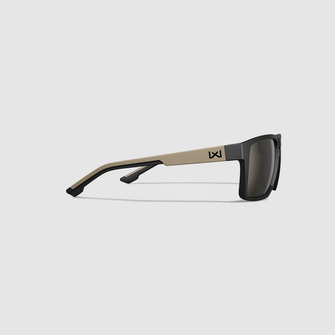 Wiley X FOUNDER Captivate Sportbril Tungsten Matte Black/Tan Frame, afbeelding 5 van 5