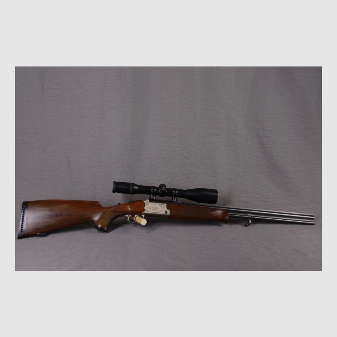 Simson Suhl BBF; break-action rifle / hand lever & muzzle brake!