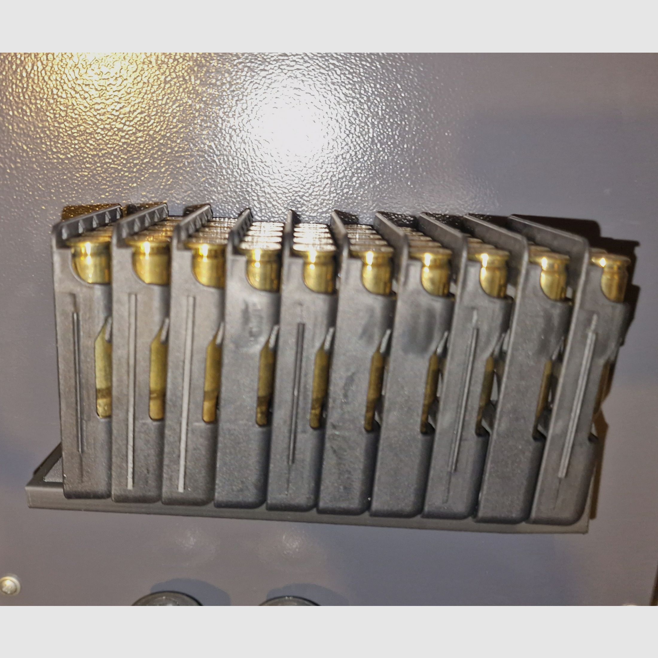 Halterung für Patronenclips