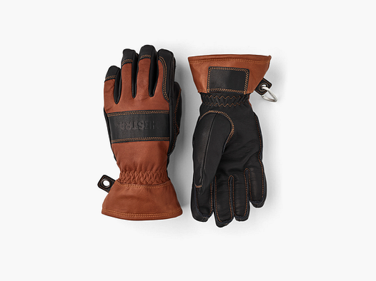Hestra Fält Guide Glove 5 Finger Brown / Black