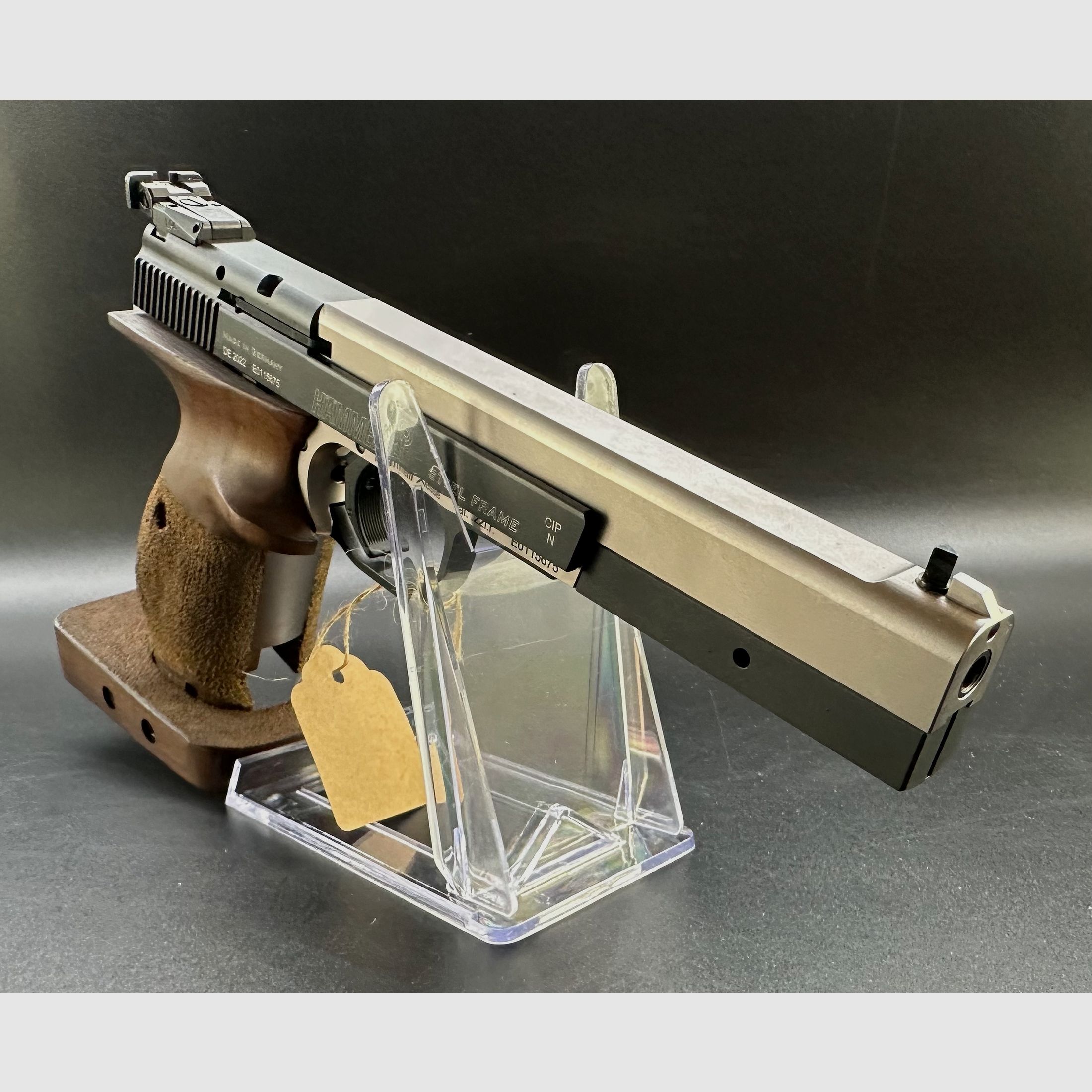 Demonstration weapon Hämmerli semi-automatic pistol XESSE SF Expert Black .22 lr