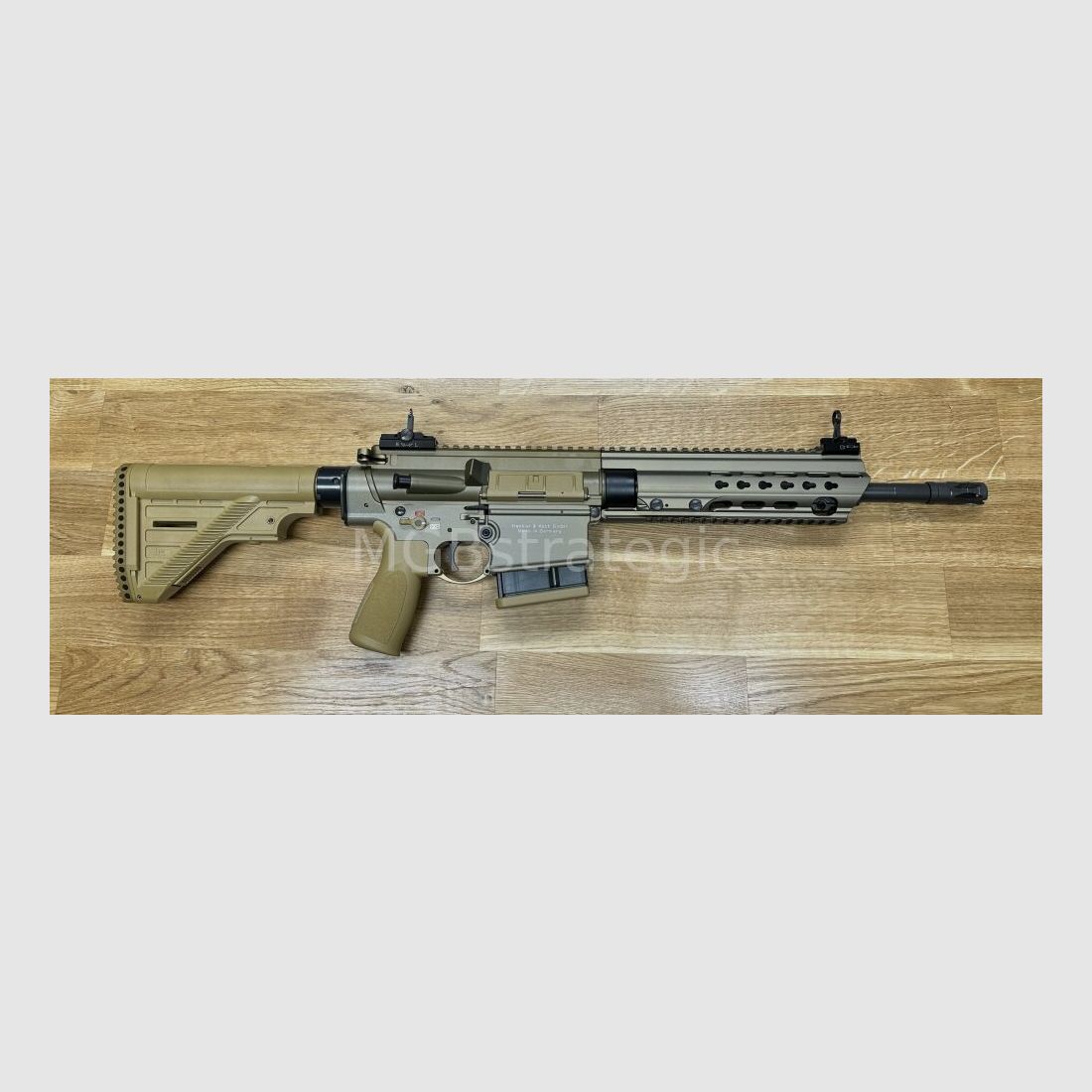 Heckler & Koch MR308 A3 13" - halbautom. Büchse .308 Win. Farbe sandfarben / RAL8000 - H&K MR 308 A3 - zivile Version des H&K 417 / H&K G27k