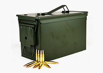 PPU cartridges .223 Rem. 3.56g 55grs FMJ BT 1000 pieces loose in military box