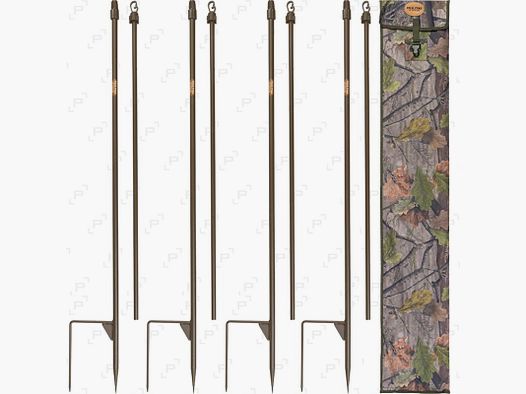 Set de 4 piquets métal JACK PYKE pour maintenir les filets de camouflages
