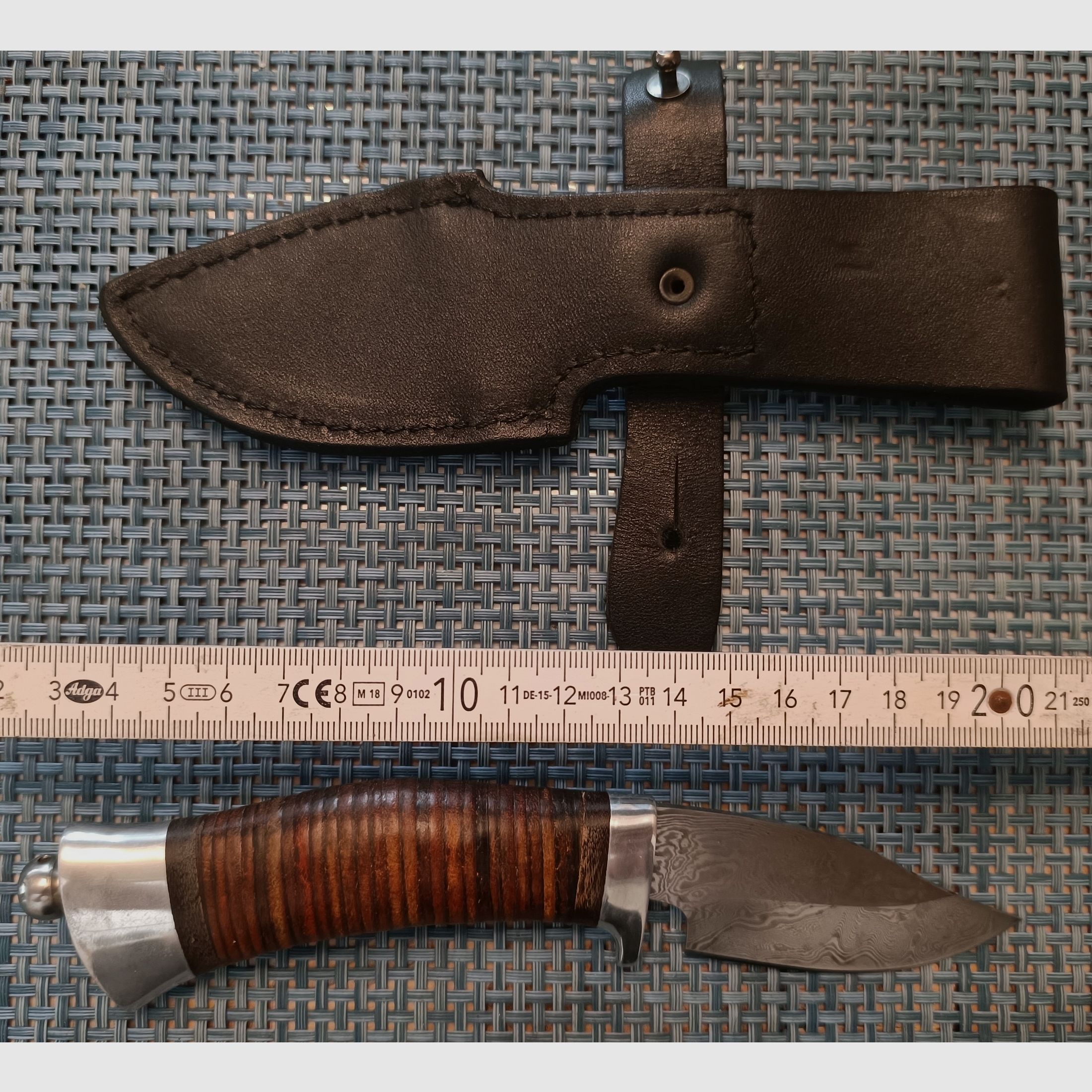 Zlatoust Damas Coltello da Caccia Coltello da Pescatore