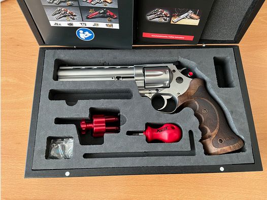 Korth Revolver Classic Cal.357 Mag 6 pouces Argent