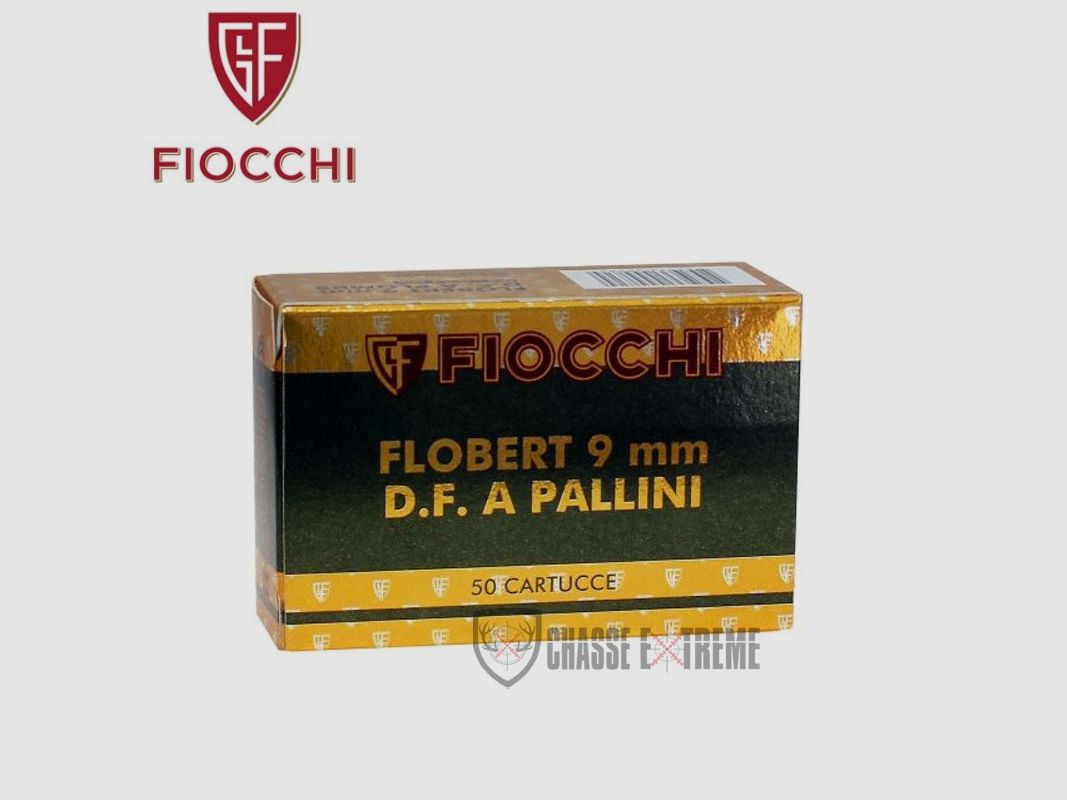50 Patronen FIOCCHI Kal. 9mm Flobert Pb 11