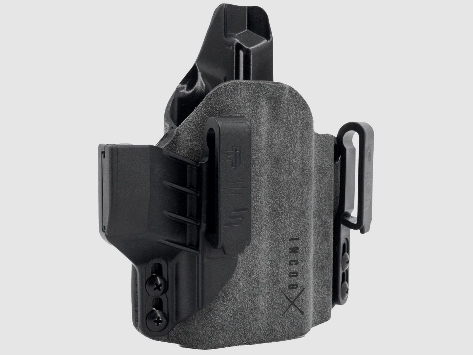 Safariland - Incog X IWB-holster voor Staccato HD P4 met lamp - Rechts - INCOG-0-458-A-7-CX1-61 / SL_ICH_SHD_L1_RH-1-1-GRY, afbeelding 2 van 13
