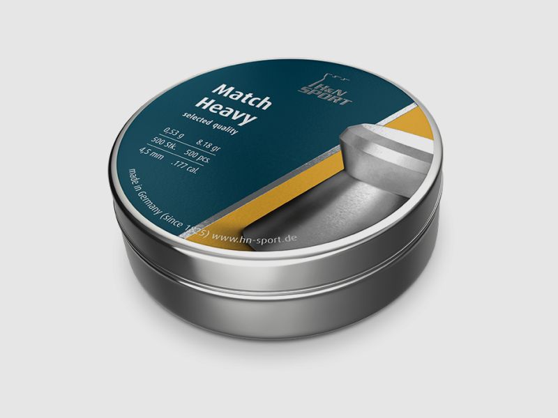 H&N Match Heavy 4,49mm – 0,53g.