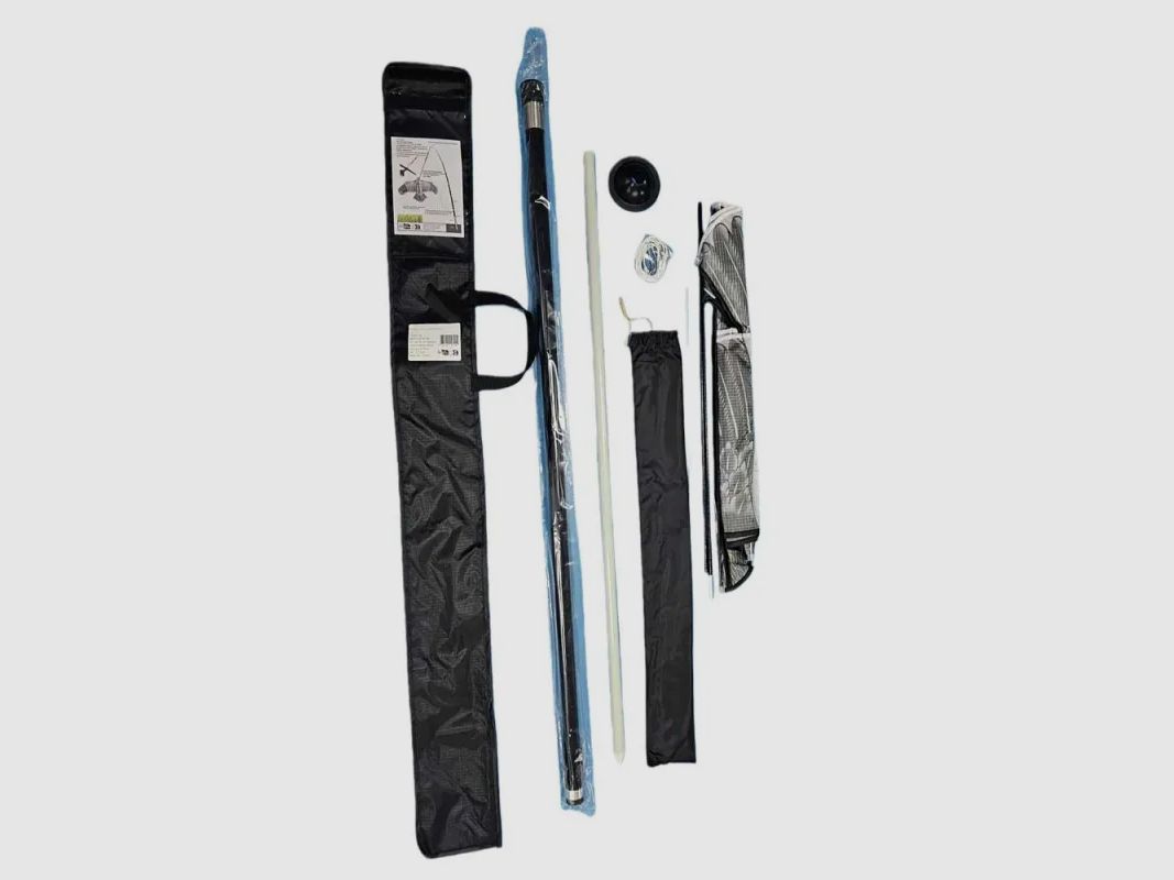 Set Vogelscheuche-Drachen anti-Vögel + 2m Flugleine + 5m Mast, Bild 3 von 5