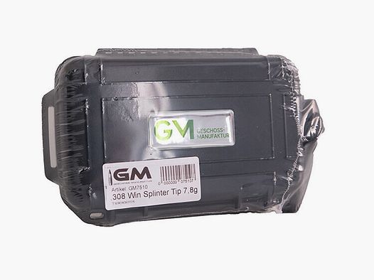 Geschoss-Manufaktur .308Win Splinter Tip (20ger) 7,8g/120grs
