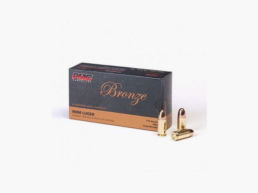 AMUNICJA PMC kal.9X19 FMJ (50 szt)