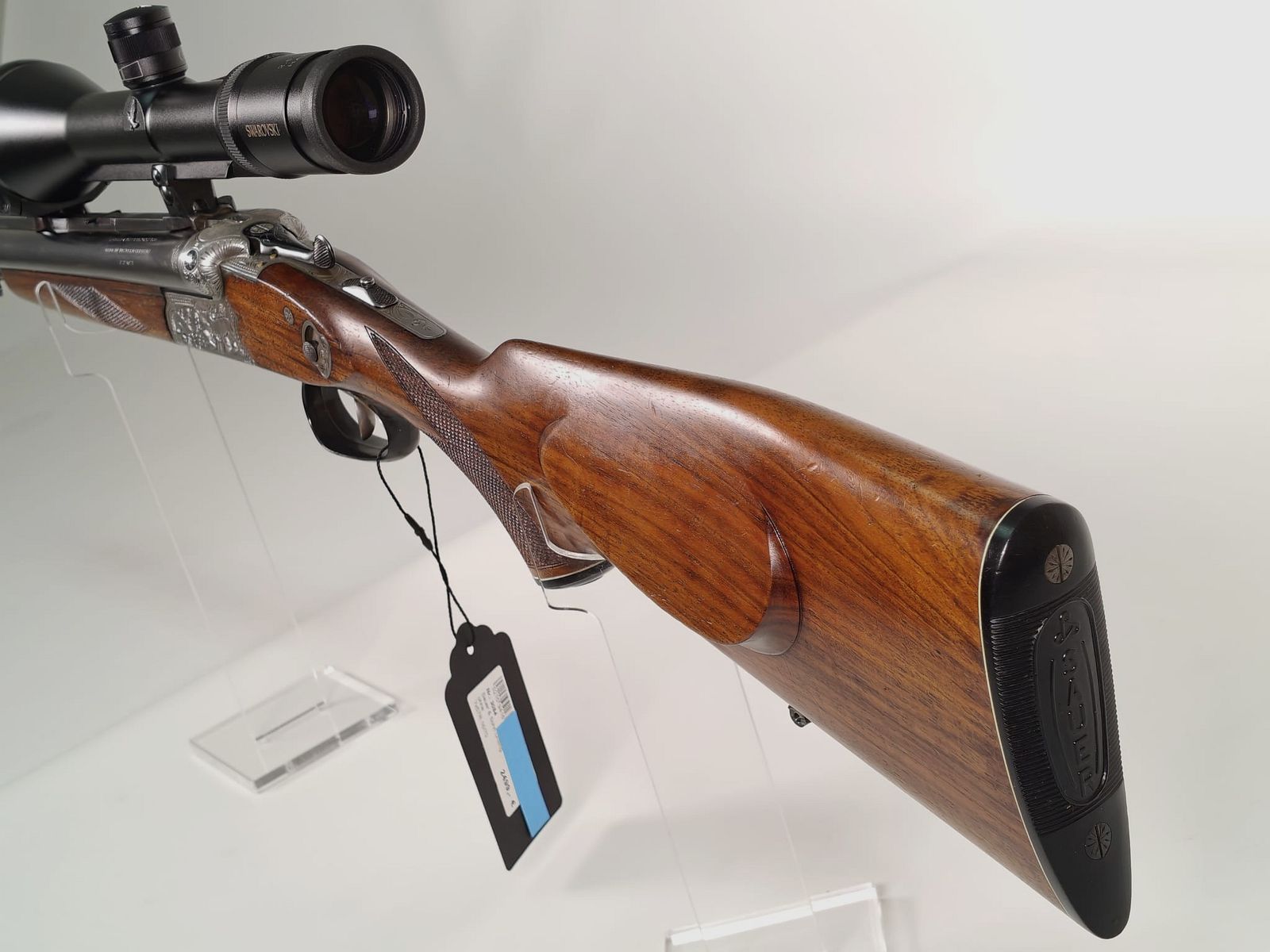 Sauer & Sohn Drilling 7x57 R / 16/70 z lufą wymienną .22 Hornet i Swarovski Habicht 2,5–10x56, zdjęcie 9 z 9