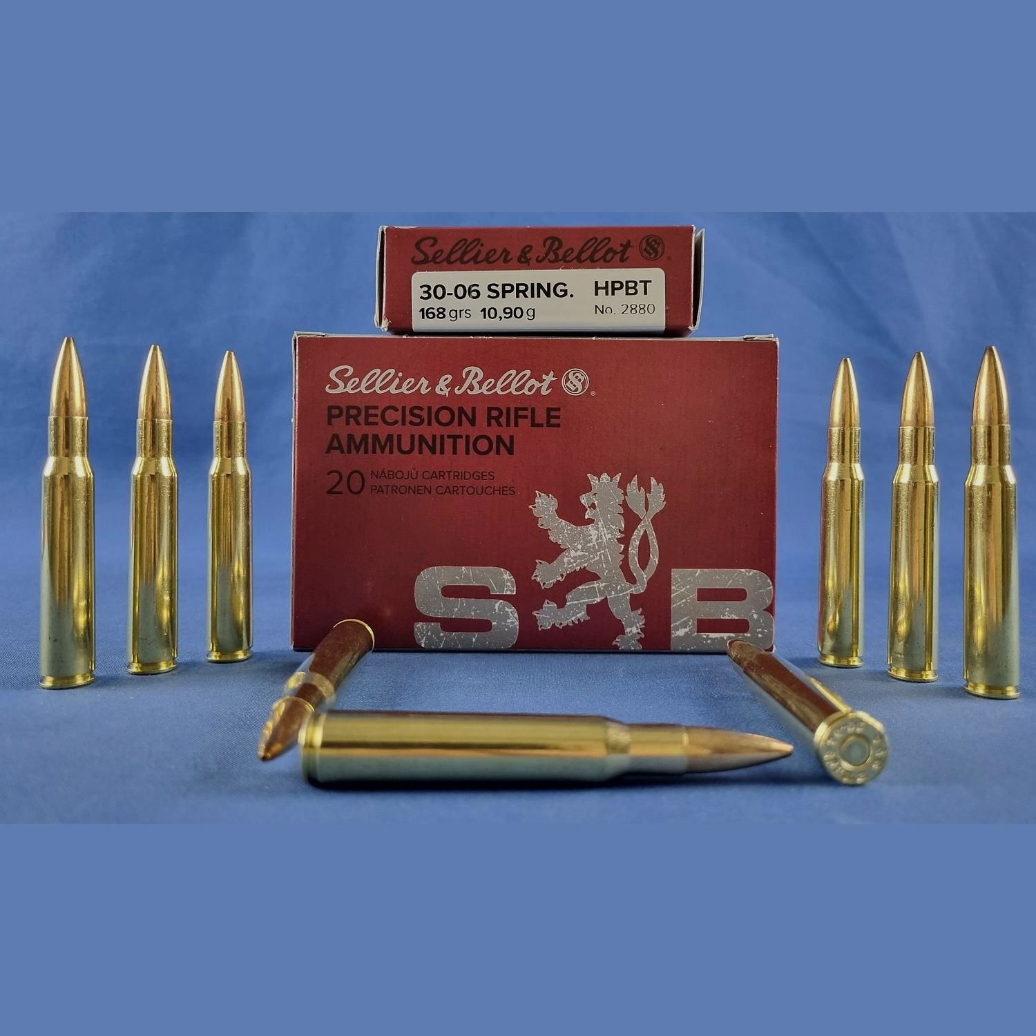 Sellier & Bellot .30-06 Spr. OTM HPBT 10,9g 168grs