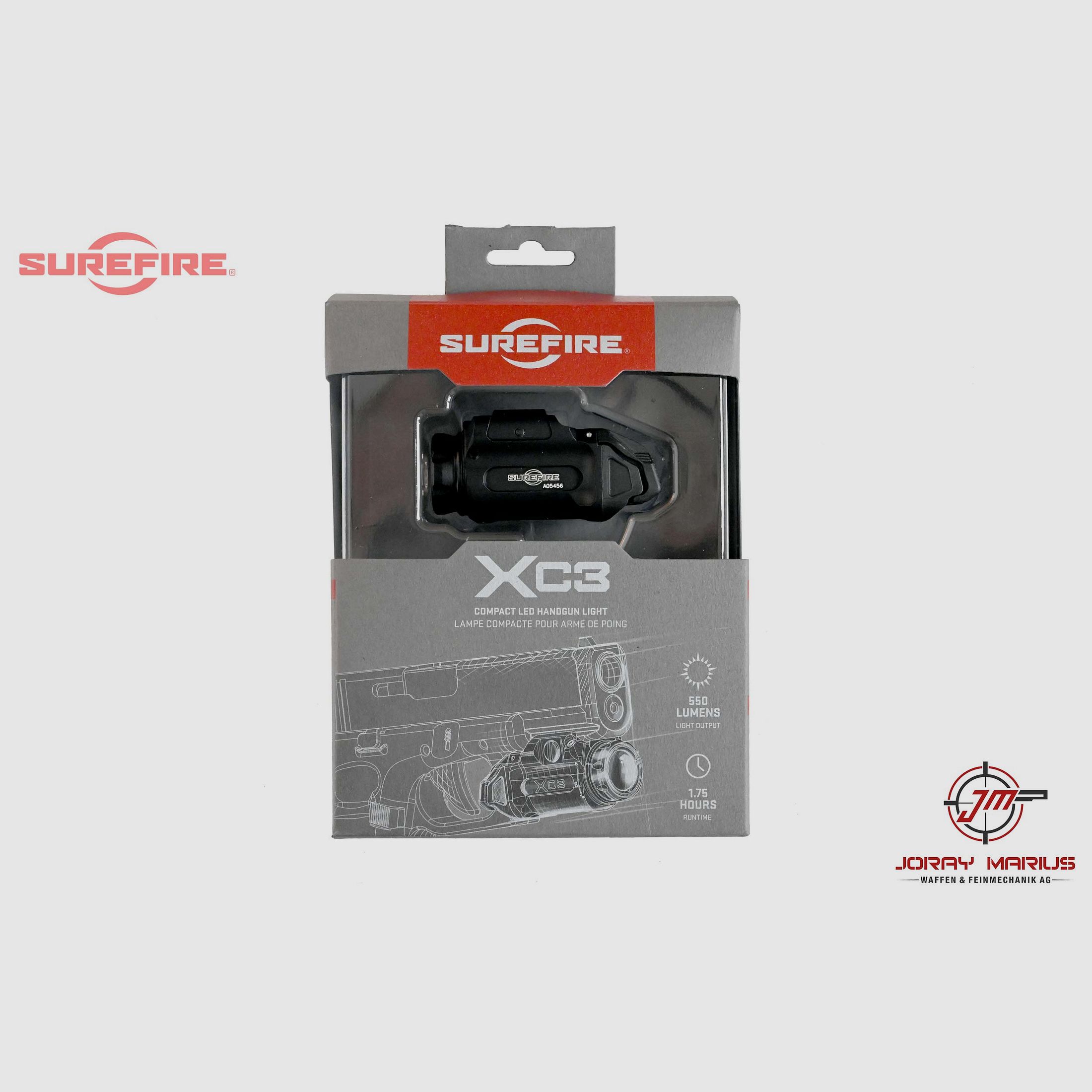 SureFire XC3-A Compact Pistol Lamp, 550 Lumen, afbeelding 2 van 2