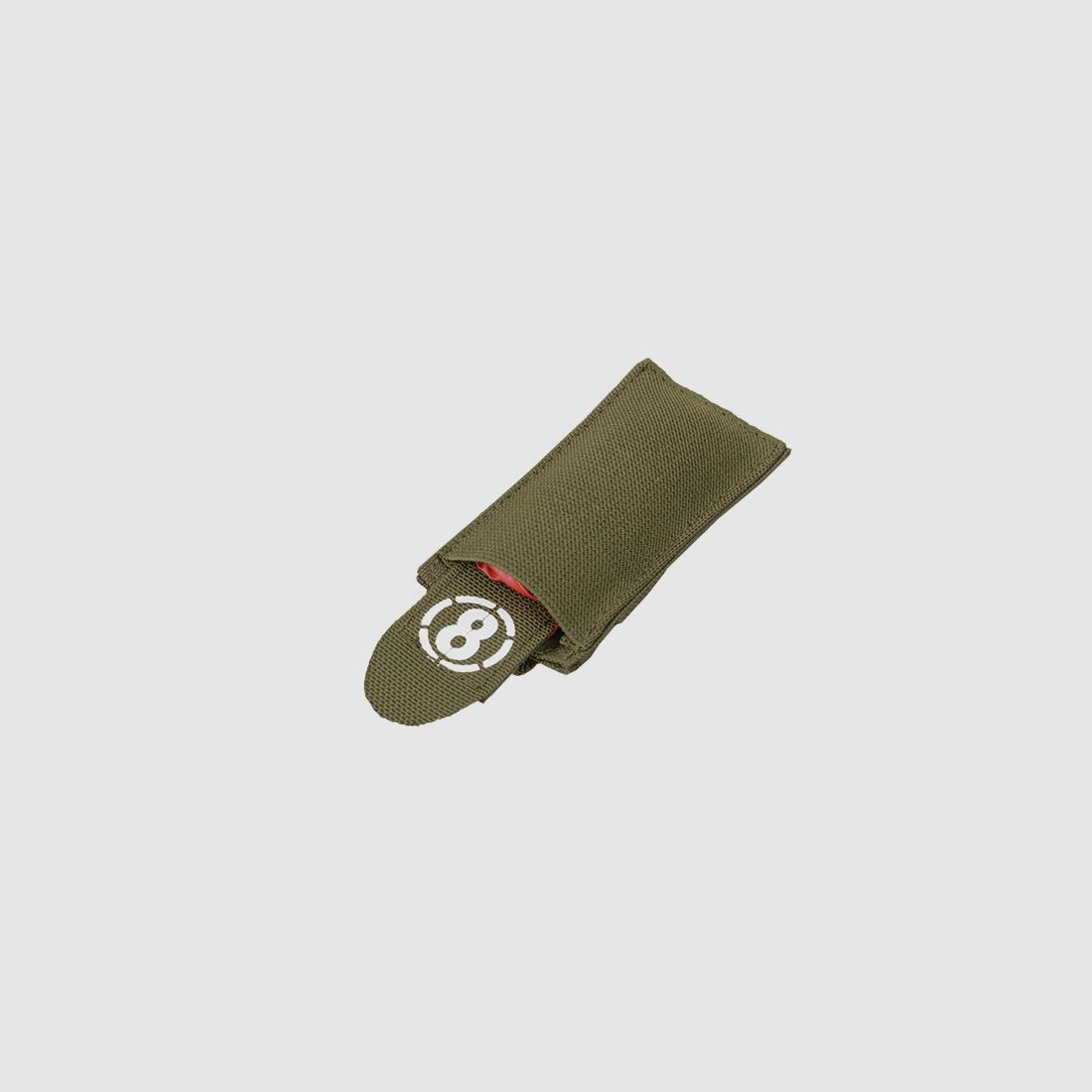 8Fields Airsoft Dead Red Rag Pouch - Olive