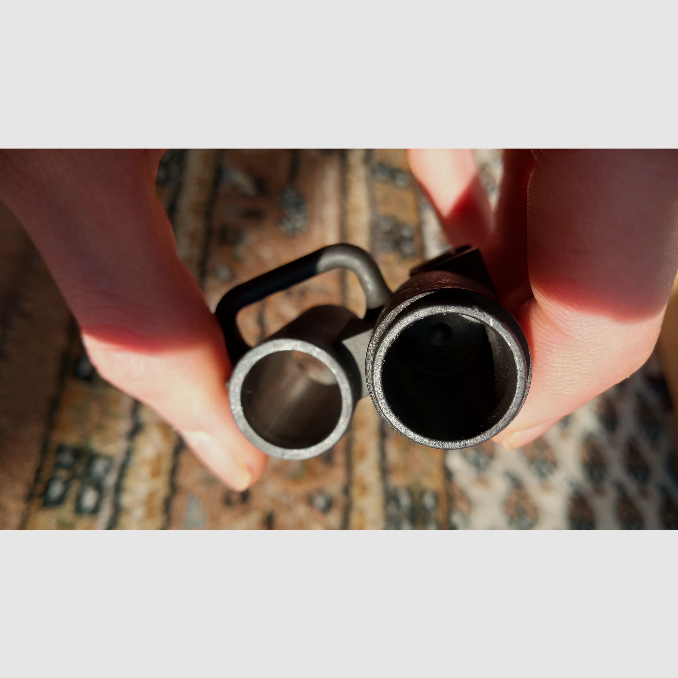 Unassembled AK combo corn holder / gas block -> Perfect for Zastava Iraqi Tabuk build (Galil RK62 Vektor R4 and clones)