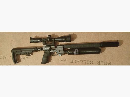 AEA HP Max MK1 Carbon Compositflasche 300bar 0,37l mit passendem Adapter