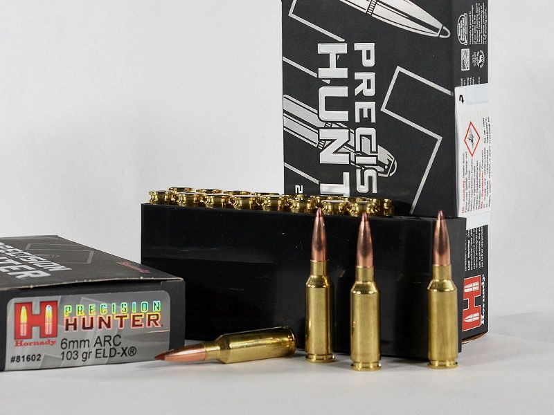 Hornady 6mm ARC Precision HUNTER 103 grs ELD-X 1 Packung (20 Schuss á 2,495 €*)