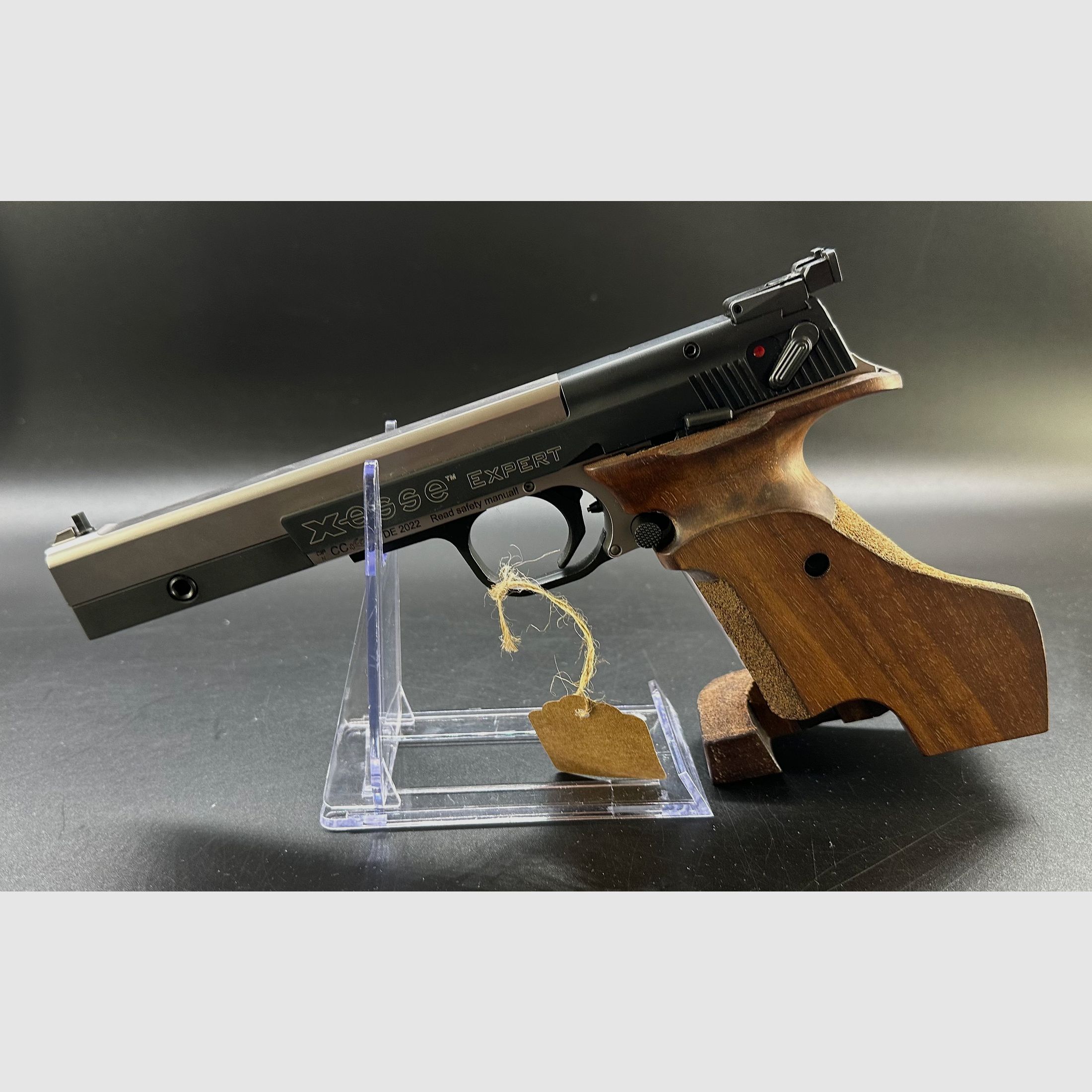 Demonstration weapon Hämmerli semi-automatic pistol XESSE SF Expert Black .22 lr