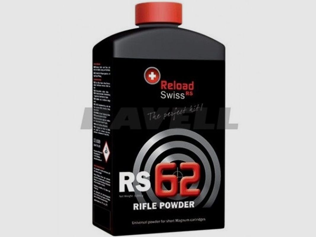Pulver Reload Swiss RS62, Bild 1 von 2