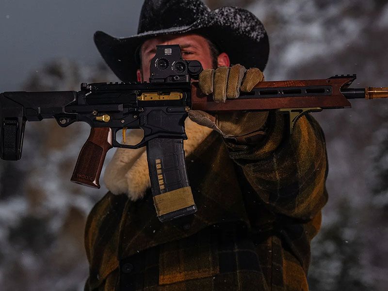 WOOX Vigilante AR15 Wooden Pistol Grip