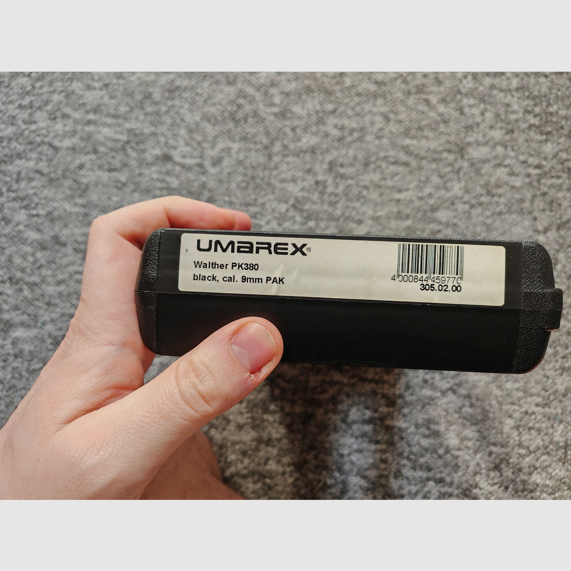 Umarex Walther PK380 PK 380 9mm P.A.K. | Nur Koffer und Zubehör