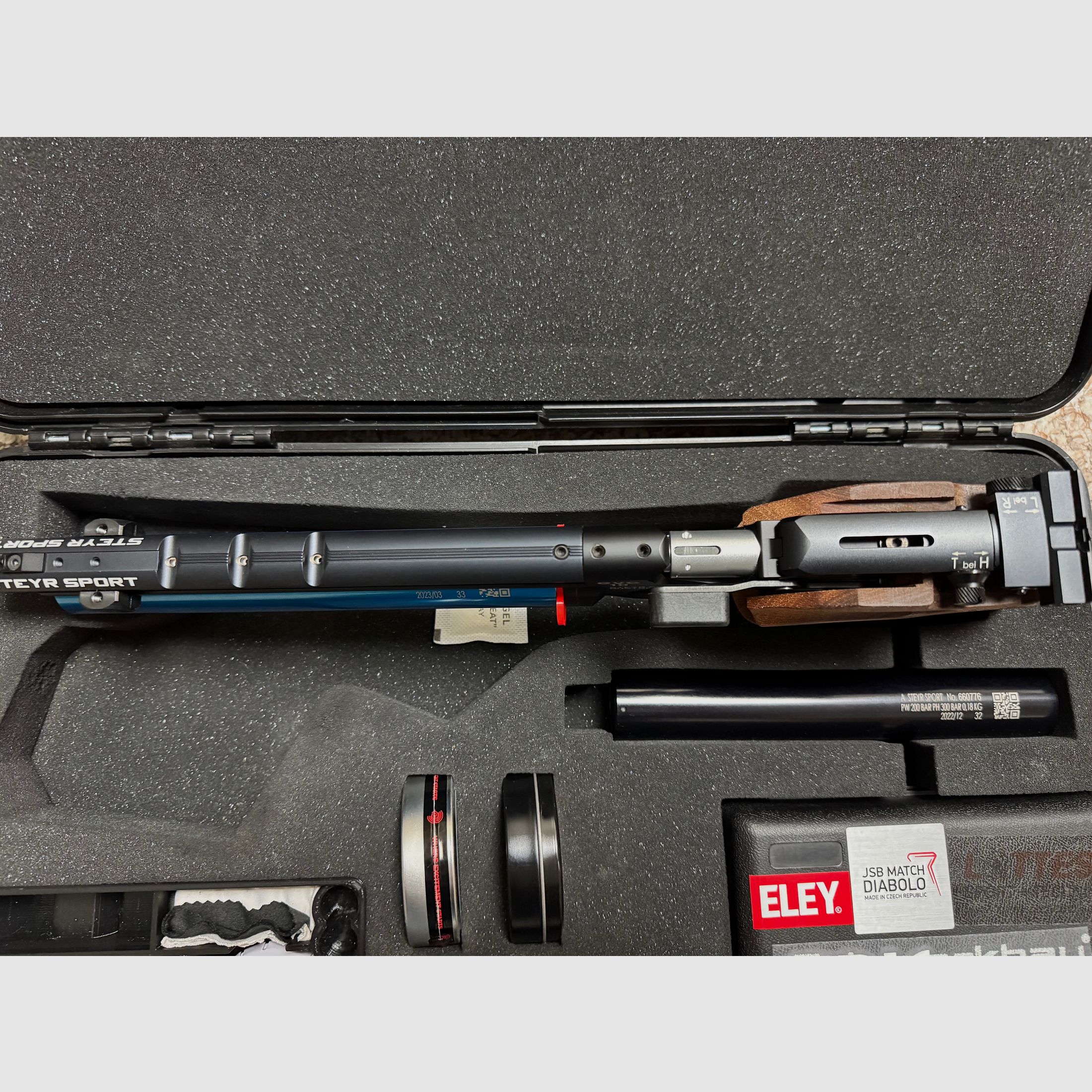 Steyr Evo 10 schwarz Luftpistole