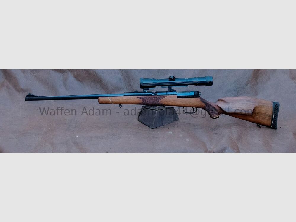 Mauser Kurzsystem Modell 66 S, Zeiss Diavari 1,5-6x36. Retículo 1