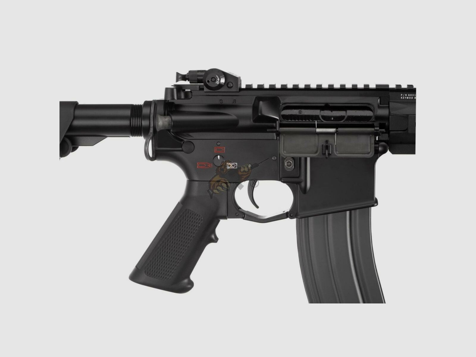 G&G GC16 MPW 9" with ETU in black Airsoft S-AEG free from 18