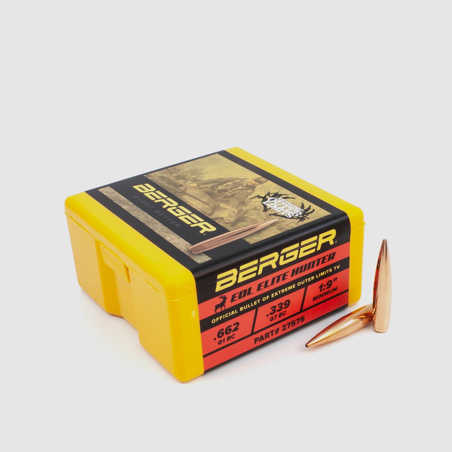 Berger Bullet .270 EOL Elite Hunter 170GR 100 Pieces