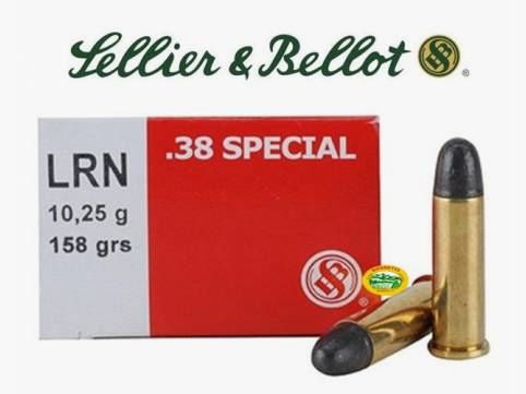SELLIER & B. cal.38SPL - LRN - 158gr