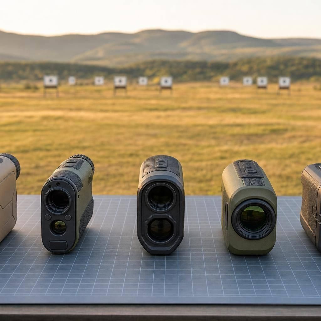 5 Long-Range Rangefinders in Setup Comparison