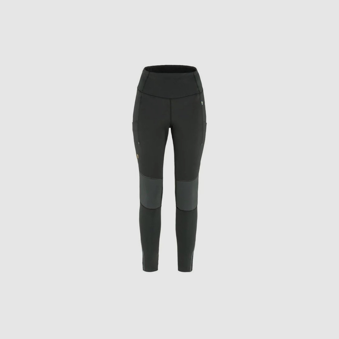 Fjällräven Damenhose Abisko Varm Trekking Tights Schwarz-Iron Grau M