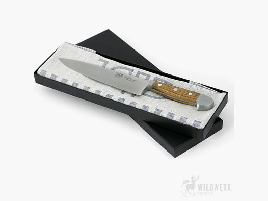 Güde set de regalo cuchillo de cocina Alpha roble
