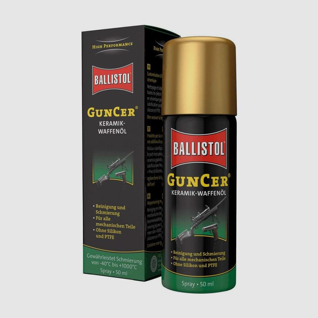 Ballistol Huile GunCer Spray, image 1 sur 2