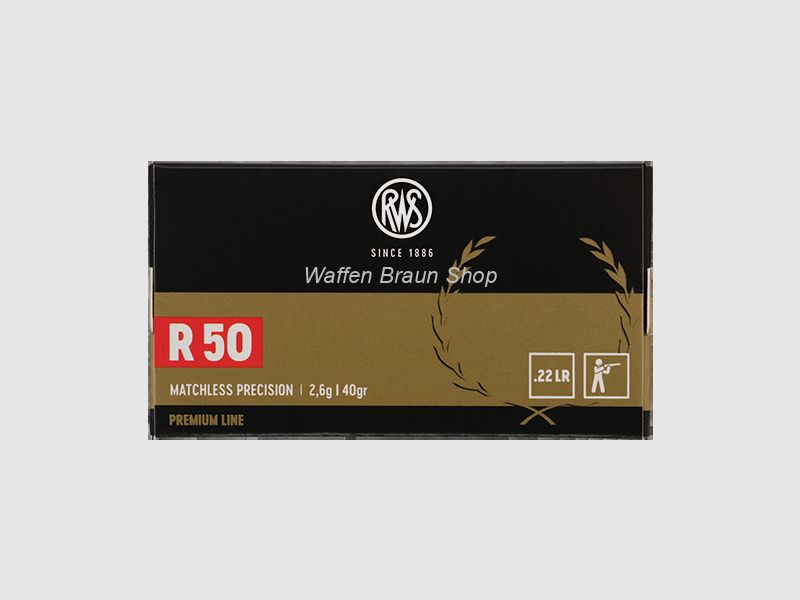 RWS .22 l.r. R50 50 Stück
