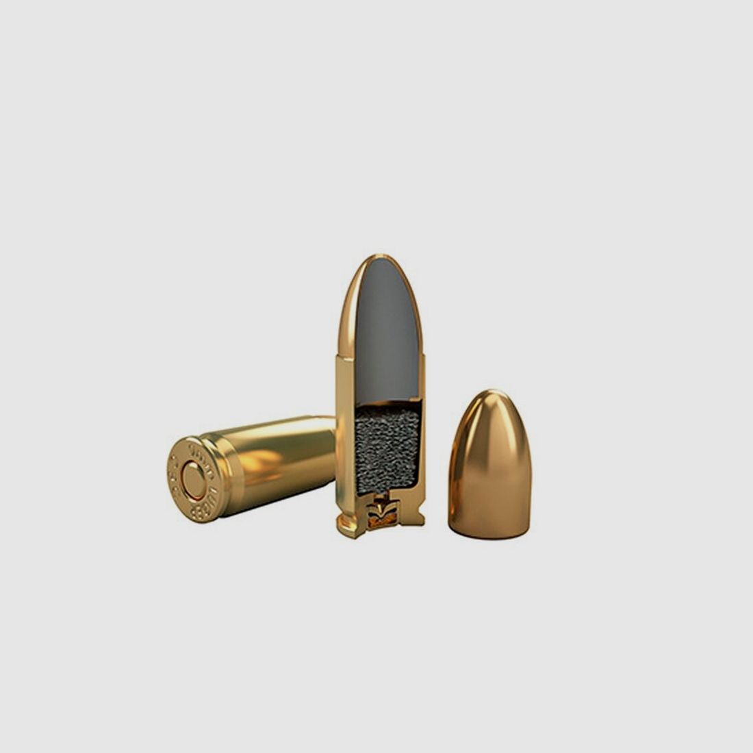 Magtech 9 mm Luger Palla Intera 8,0g/124grs.