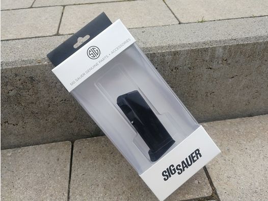 SIG SAUER P365 Magazin 10 Schuss Finger Extension MAG-365-9-10X Subcompact Pistole 9mm Luger 9x19 10RD *NEU + OVP*