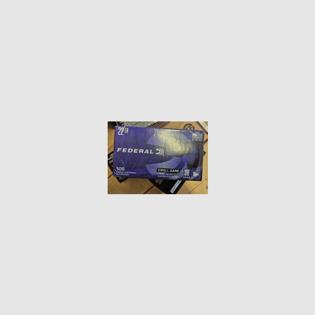 MUNIZIONE FEDERAL .22 LR 38GR CPHP 50 colpi