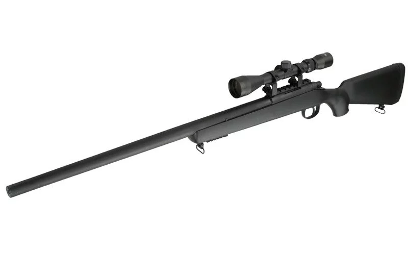 Karabin snajperski ASG WELL MB03C z lunetą, zdjęcie 8 z 14