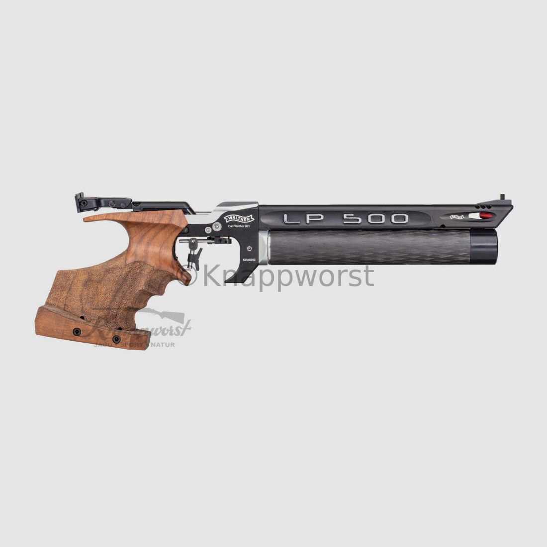 Walther LP500 Expert rechts, grip maat M