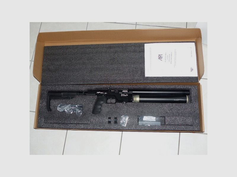AEA HP Max 2 cal. 9mm Incl. Schalldämpfer